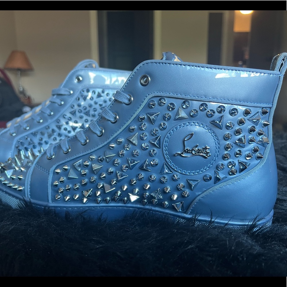 Authentic Louboutin Poseidon patent Pik Pik